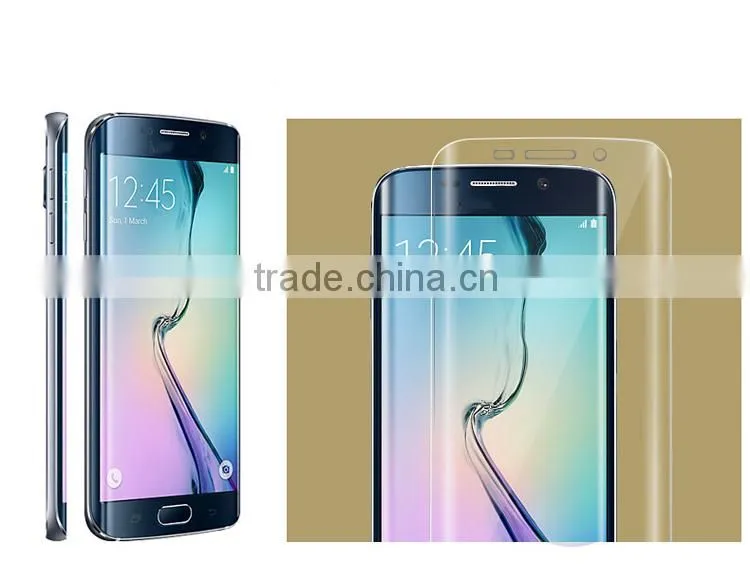 Full Cover Anti Shock for samsung s6 edge plus protector,glass screen protector for samsung s6 edge plus
