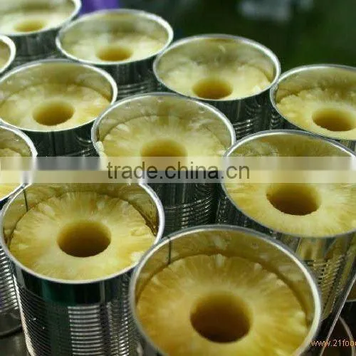 canned pineapple slice in syrup