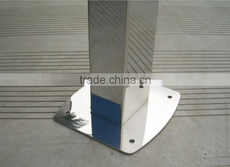 Audemar Aluminum or Stainless Steel 316 Straight Outdoor Garden Shower In Powder Coating Or Mirror Finishing