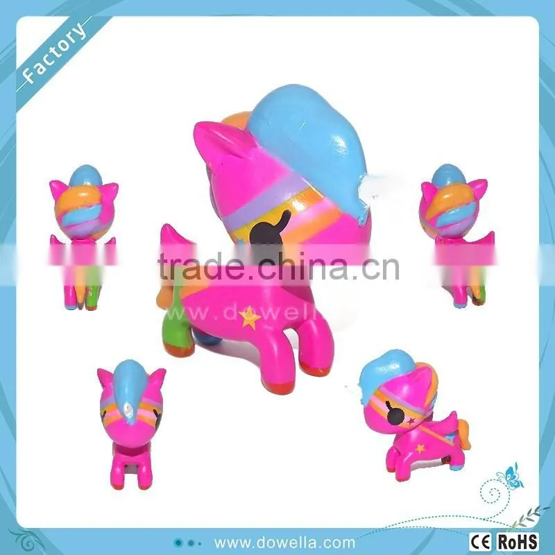 cusimized mini PVC cartoon figurine collective baby toy