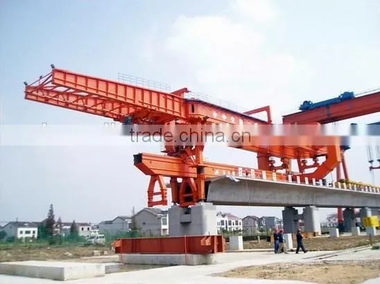 rail way bridge girder erecting crane