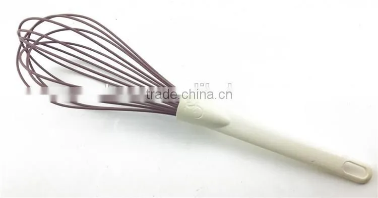 Good quality europe wooden handle whisk