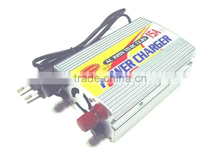 12v 15A easy start car battery charger