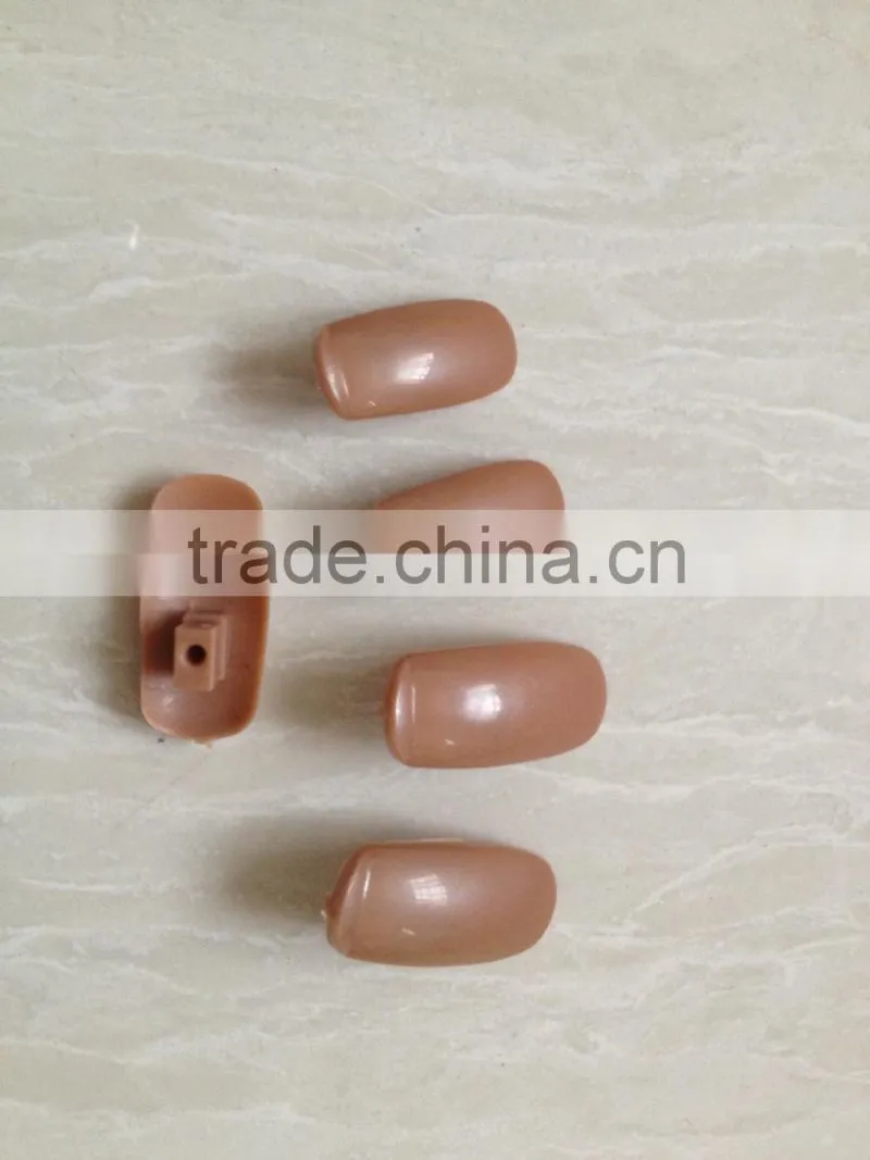100 Pcs/ Set Refill False Nails Accessory for Practice Hand Nail Training Displays Salon Home Practice False Nail Tips A0433