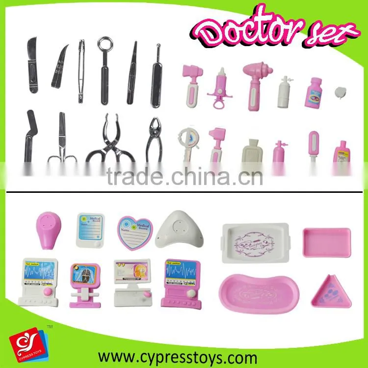 Popular kid doctor play set with lovely barbie doll