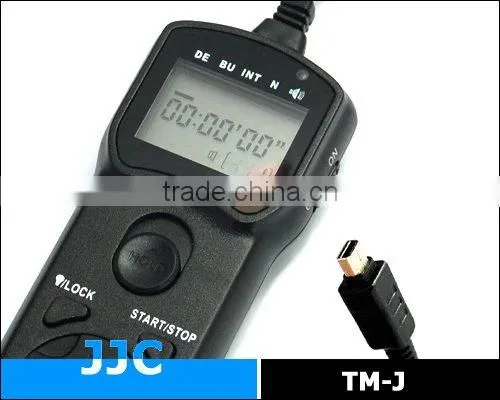 JJC TM-J Timer Remote Control for OLYMPUS RM-UC1 for E-P1 E-P2 E-PL2 XZ-1