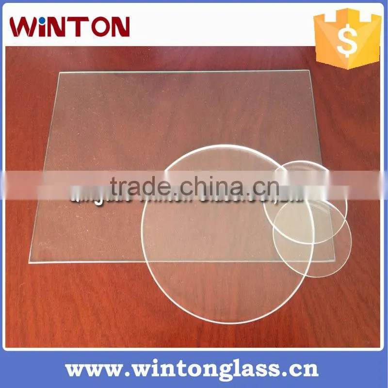 Silica Lenses Clear Quartz Plate Type