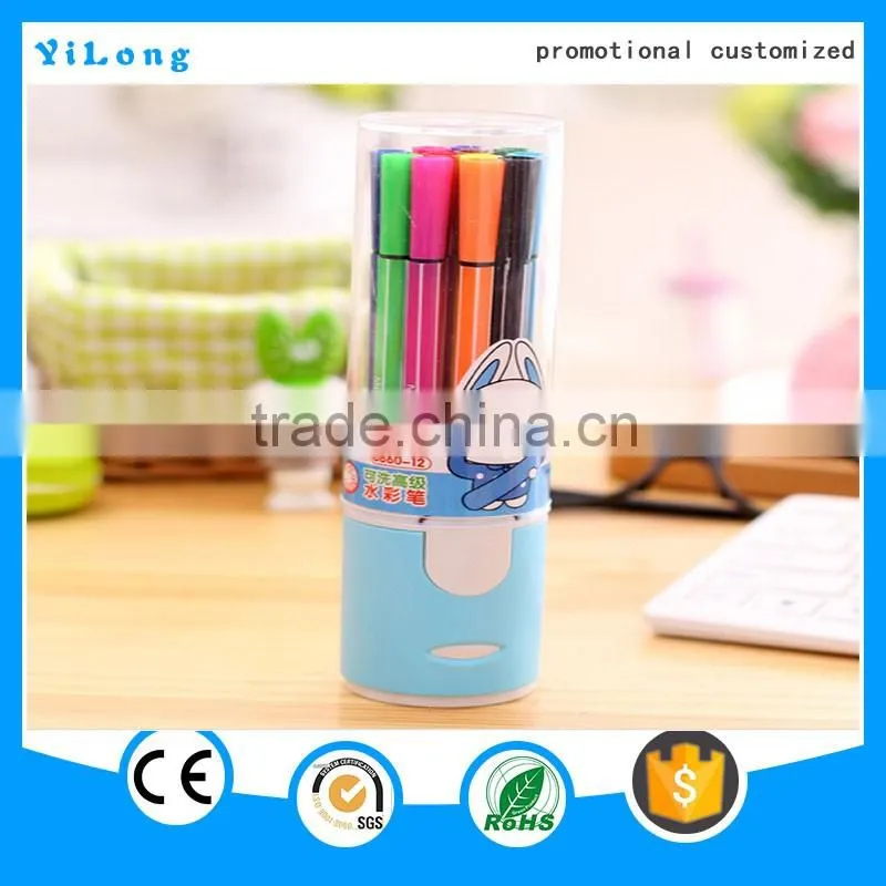 2016 new arrive new arrival office manufacture water color pen, Colorful water color pen for kids