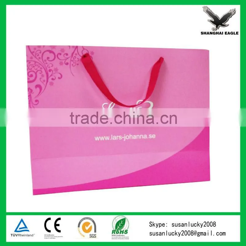 Paper bags with handles wholesale