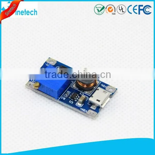 2A booster board DC-DC boost module input wide voltage 2-24V to 5/9/12/24V adjustable 2577