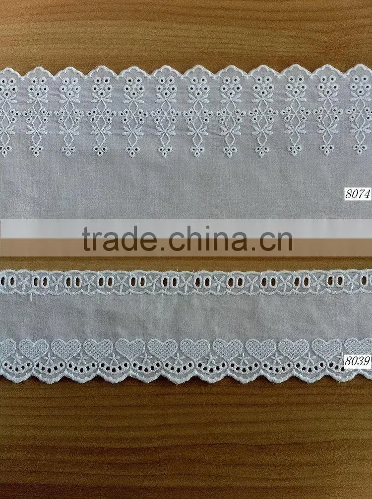 New style hot sale 2016 fashion embroidery lace