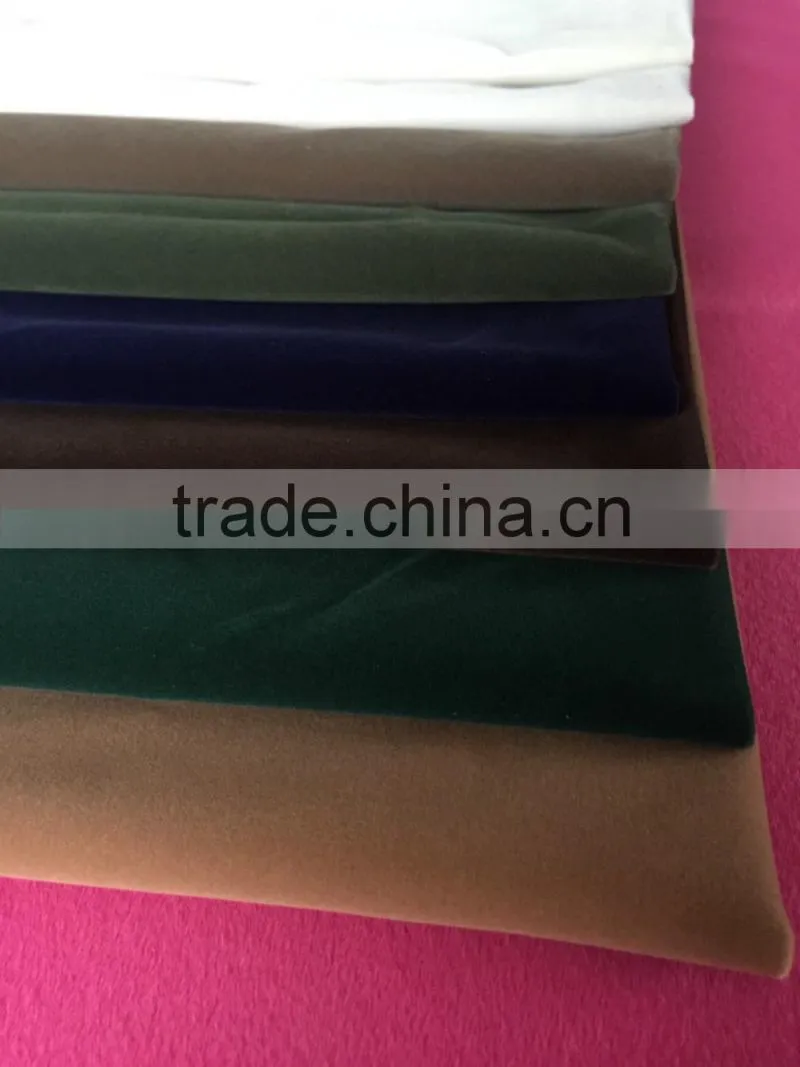 knitted polyester flock fabric for car seat fabric
