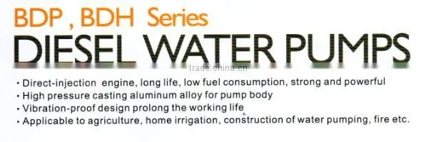 Hot sale air cooled diesel water pump 2inch 3inch 4inch