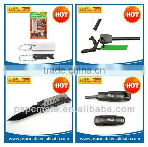 Ultimate Survival Blast Match Fire Starter one hand