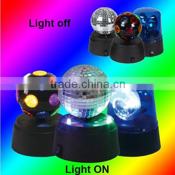 Mini led rotating disco ball light party decoration