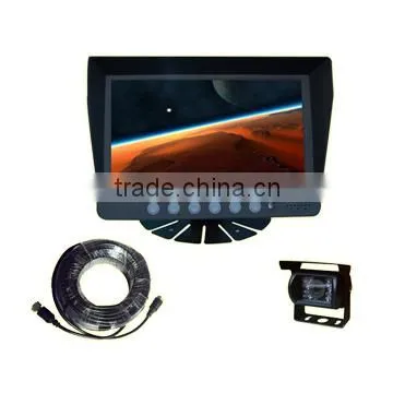 hot sale 7" Monitor and a 120 degree Mounted backup around view camera system