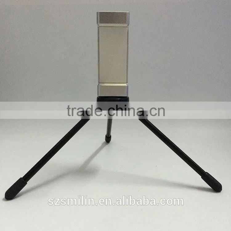 No patent foldable 1/4" screw Tripod Phone Stand Clamp Holder for iPhone,Samsung,HTC,Camera,Monopod etc.