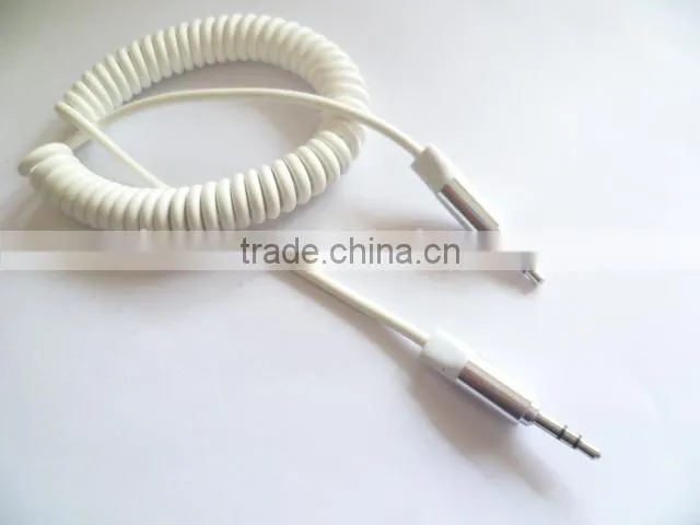 factory wholesale high speed spiral metal shell DC3.5 cable
