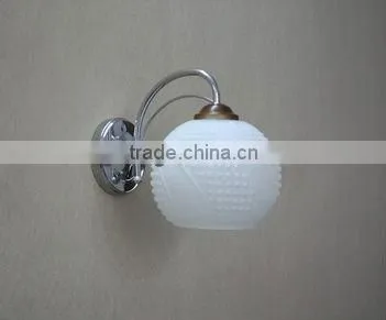 New White Glass shade Lamp