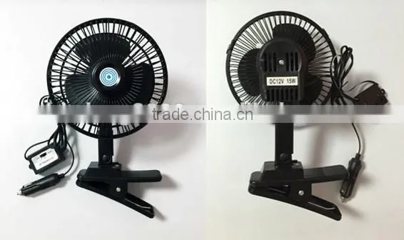 Auto Expression 12V Clip On Oscillating Fan - Cars Trucks & RVs Fan