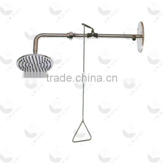 Floor Type Pedaled Shower And Eye Washer