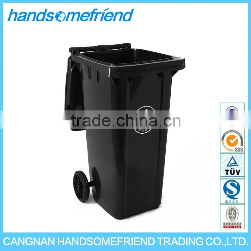 120 liters environmentally friendly mobile standing plastic dustbins,plastic dustbin ,Garbage Container