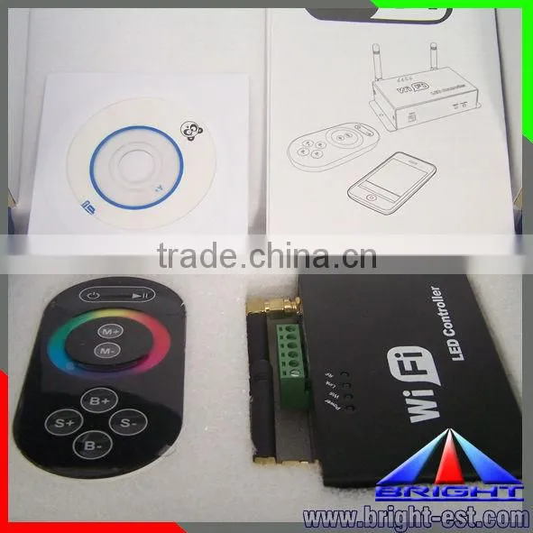 Wireless RF Remote RGB LED Touch Controller