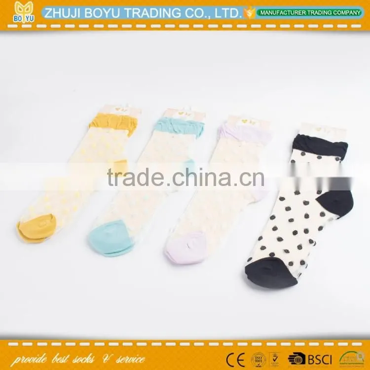 BY-161615 Summer lady's new trend socks; Young girl colorful socks; wholesale spot socks