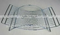 3 tier iron wire corner storage rack