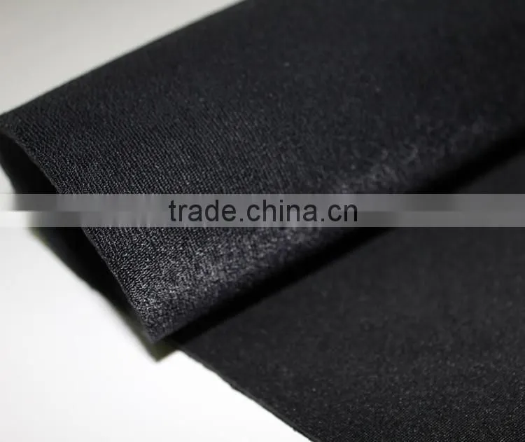 neoprene sheets 3mm fabric black