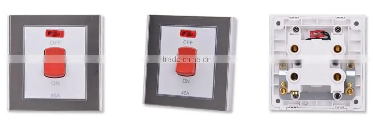 Warranty 10 years 45A wall lights with switch