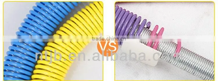 Beautiful healthy hula hoop for fitness sports equipment/soft Hula spring
