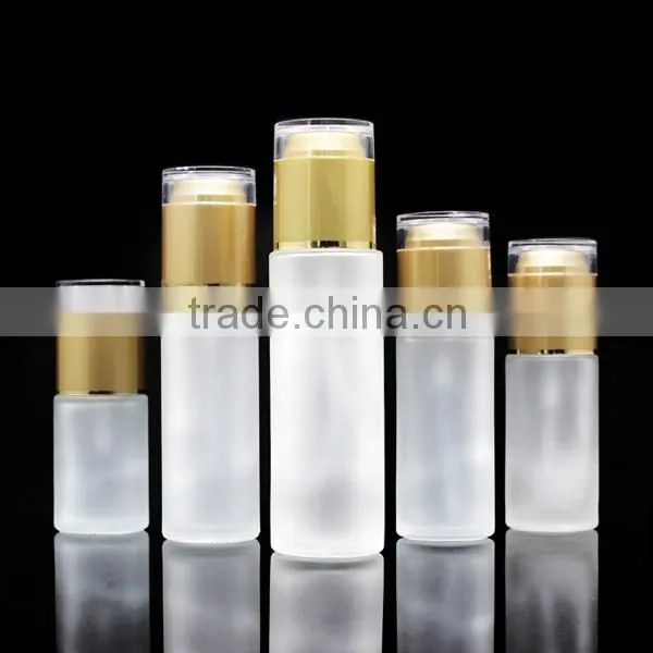 frosty 30ml cream bottle with shiny press pump