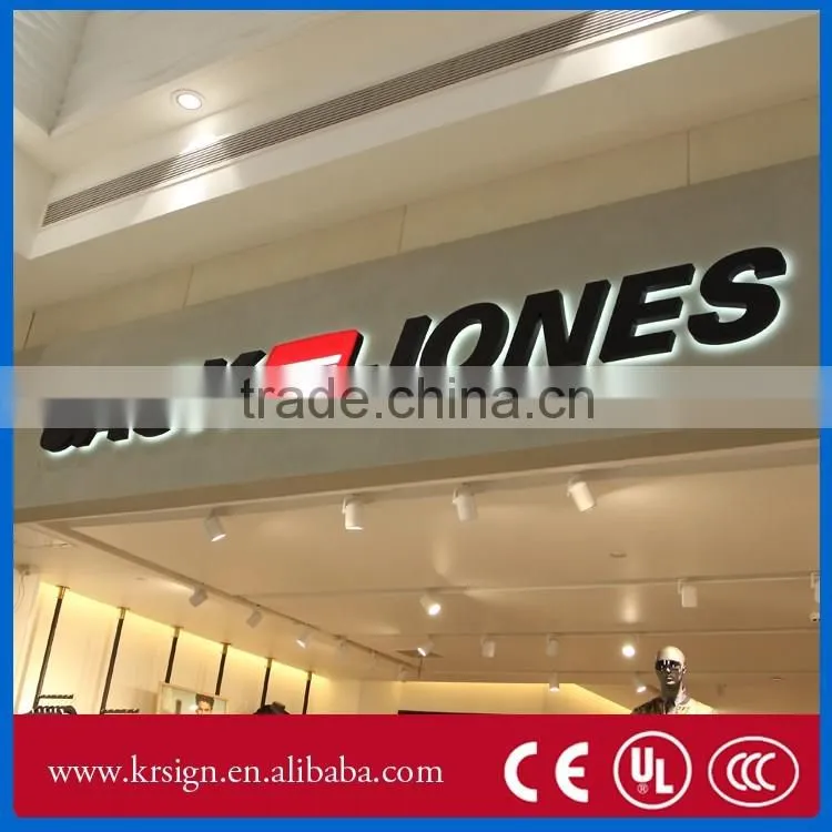 Popular Design led 3d light,backlit signage ,illuminated sign board on sale