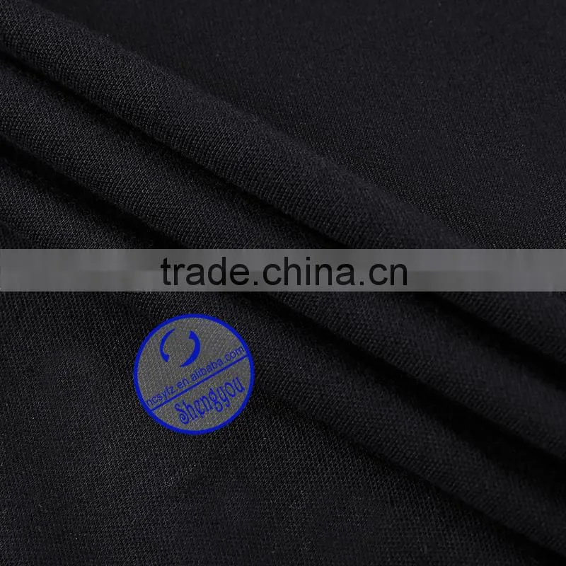 Single Jersey Men's Blank Polo Shirt With Custom Label