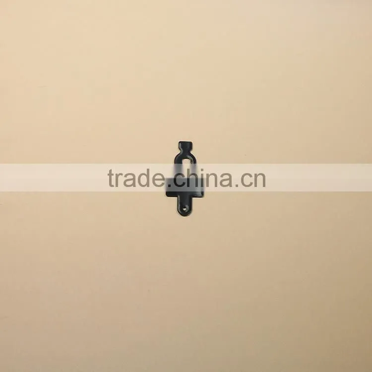 Professionable plastic black number tag for clothes display