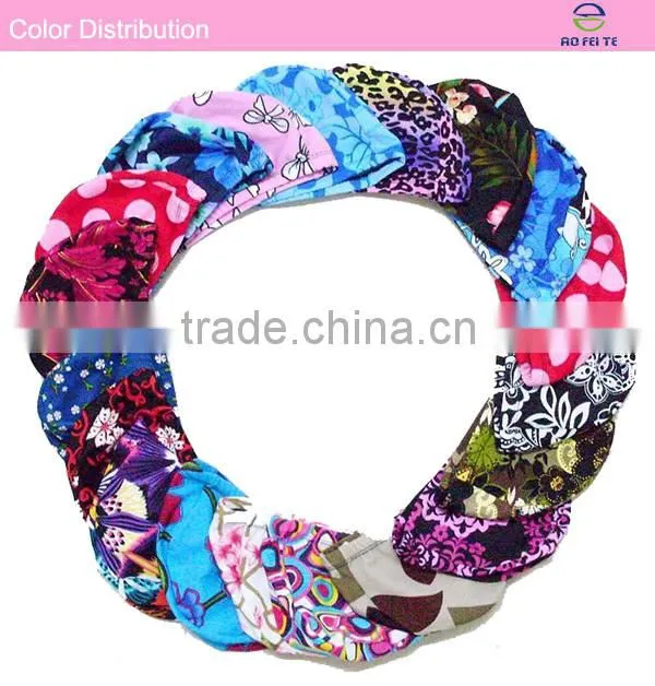 Express alibaba lycra swimming cap funny swimming cap, waterproof swimming cap