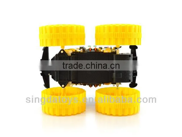 Hot sell 4 Channel with light and music rc big foot car