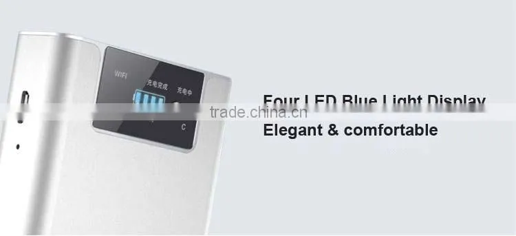 Broadband wireless N wifi router with battery