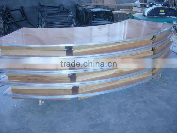 wood wedding banquet folding table
