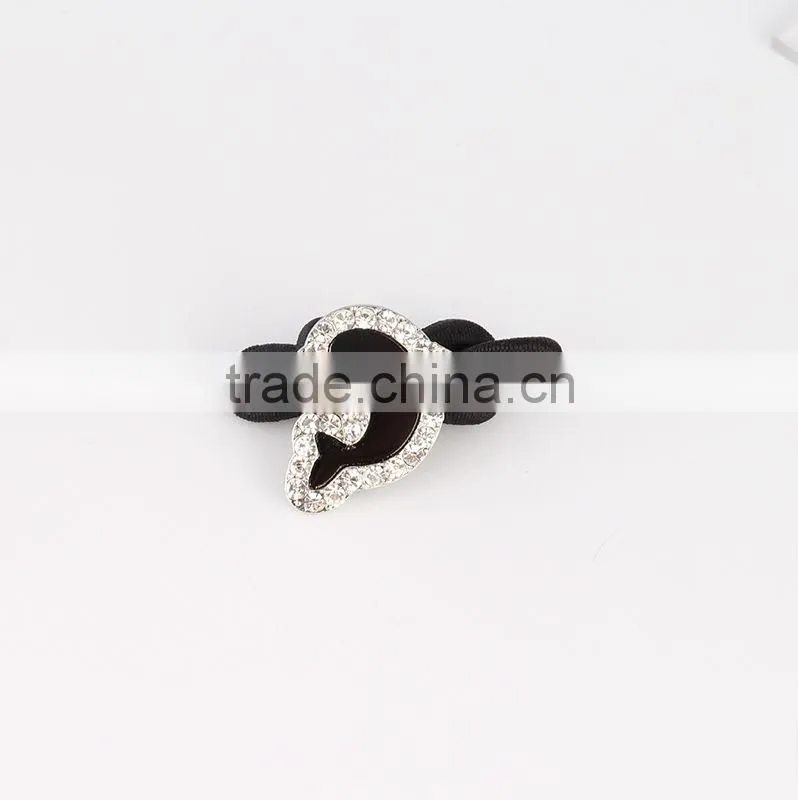 Rhinestone crystal Elastic hair scrunchie , chinese hair accessories