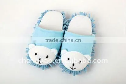 Fashionable indoor mop slippers
