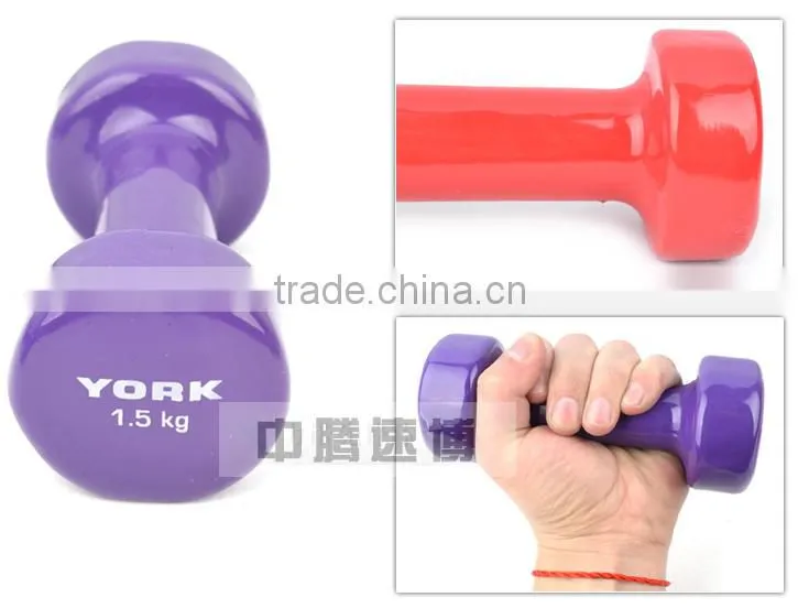 10kg vinyl dipped dumbbell for Women lose weight