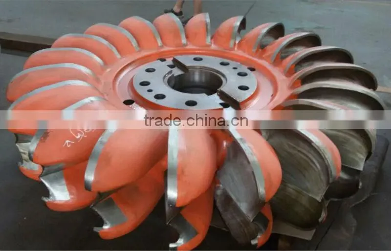 carbon steel pelton water turbine runner