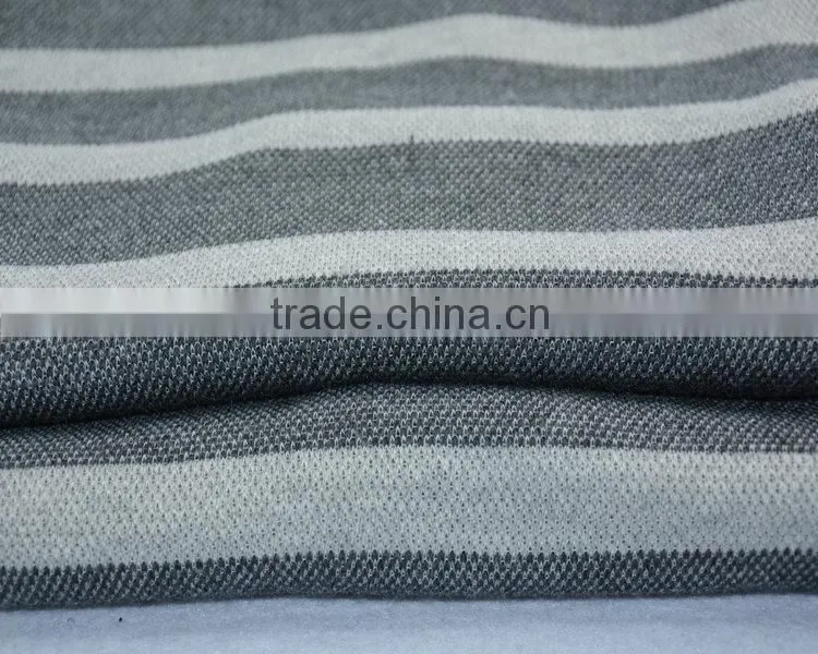 Jiufan Textile High Qty Yarn Dyed Hachi Fabric CVC Knitted Fabric Supplier in Shaoxing