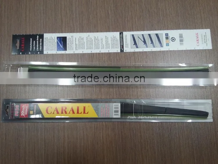wiper blade with graphite coated