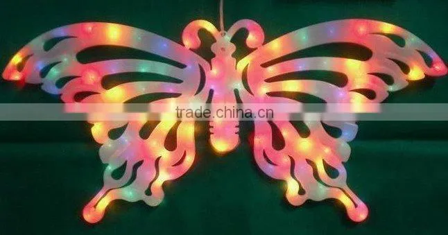glittering butterfly led motif light