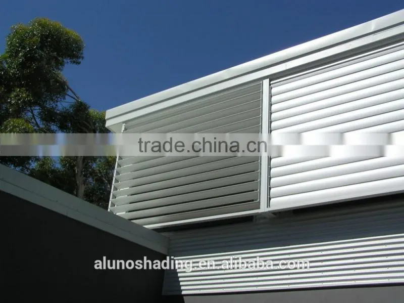 Aluminium Louvered Bifold Shutters/Louvered Bifold Window Shutters for Outdoor