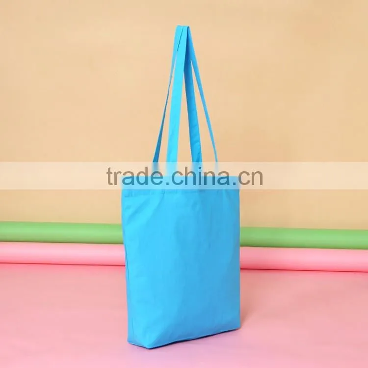 Eco-friendly cotton shopping bag hand wash bag for shoulder
