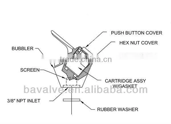 BUBBLER VALVE/table top fountain